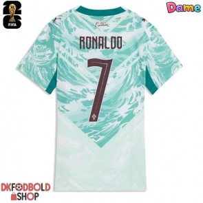 Portugal Cristiano Ronaldo #7 Udebanetrøje Dame VM 2026 Kort ærmer